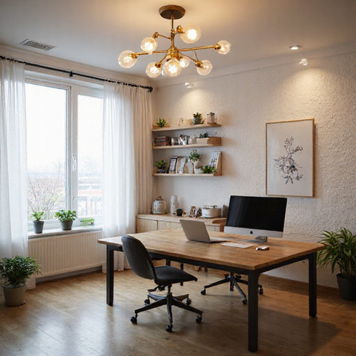stylish ceiling lights to elevate your home office