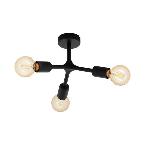Bocadella 3 Arm Ceiling Light