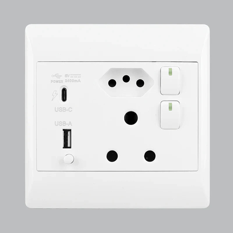 4-Plug Wall Sockets with USB in South Africa – What to Look For