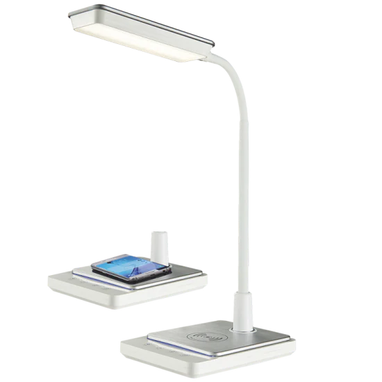 Table Lamp with Wireless Charging
