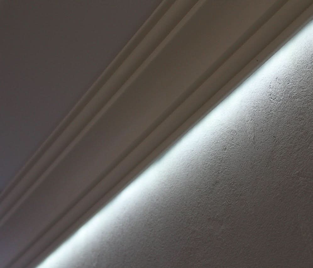 LED Downlight Cornice curved profile for ceiling lighting