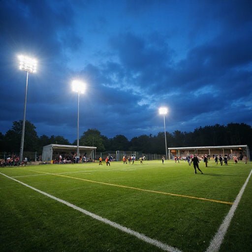 durable LED floodlights for school and club sports facilities