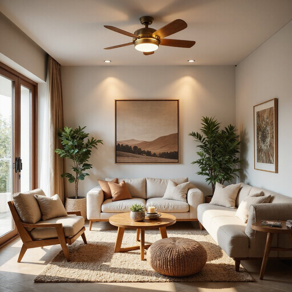 remote ceiling fan with light