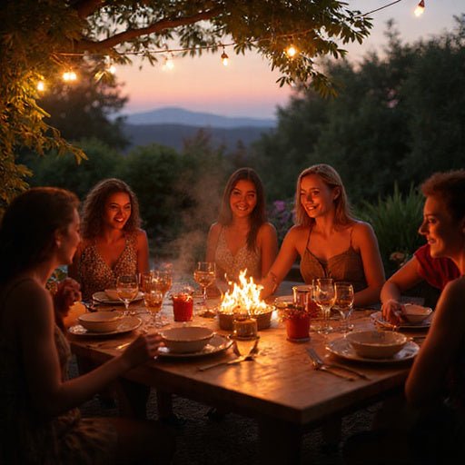 How to light your braai area with garden spotlights