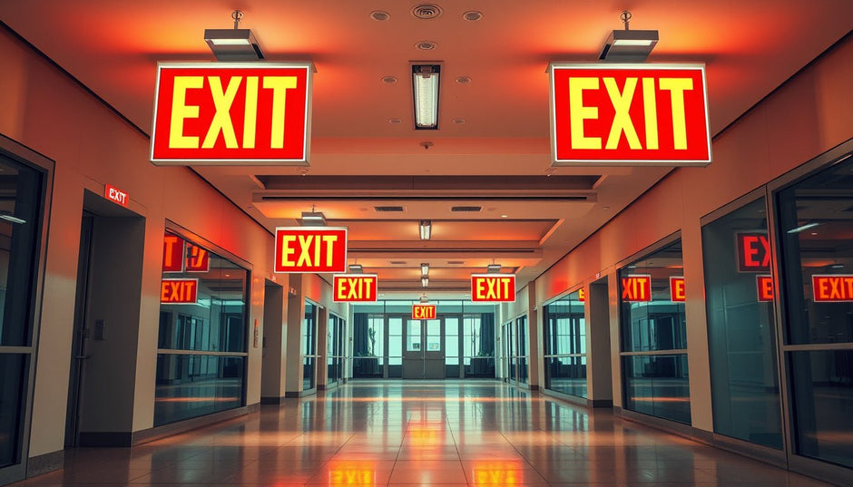 Why Illuminated Exit Signs are Essential for Safety in Every Building