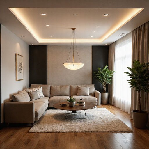 low drop ceiling lighting ideas 