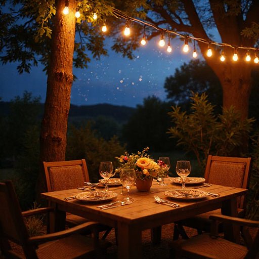 outdoor string lights