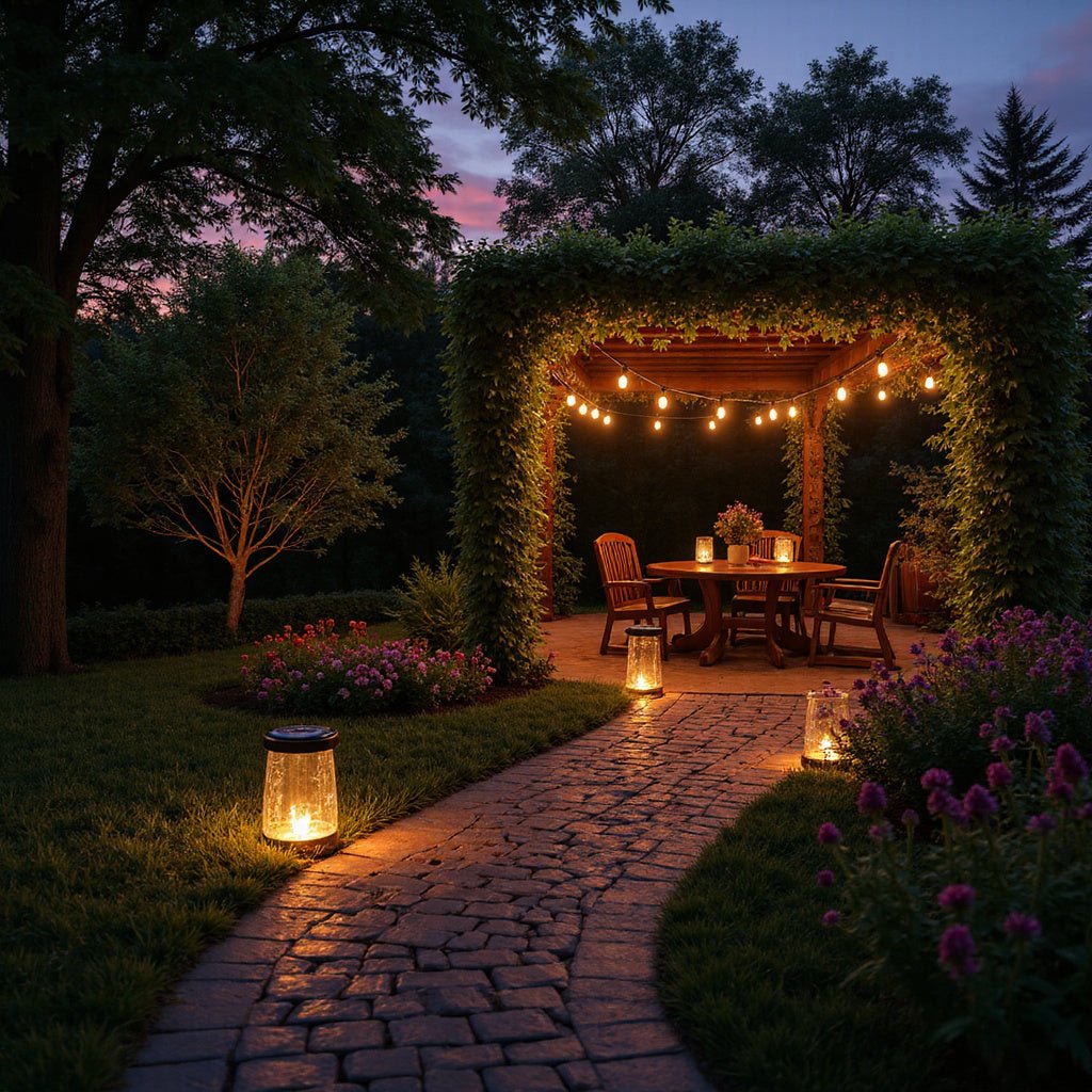 external solar lights