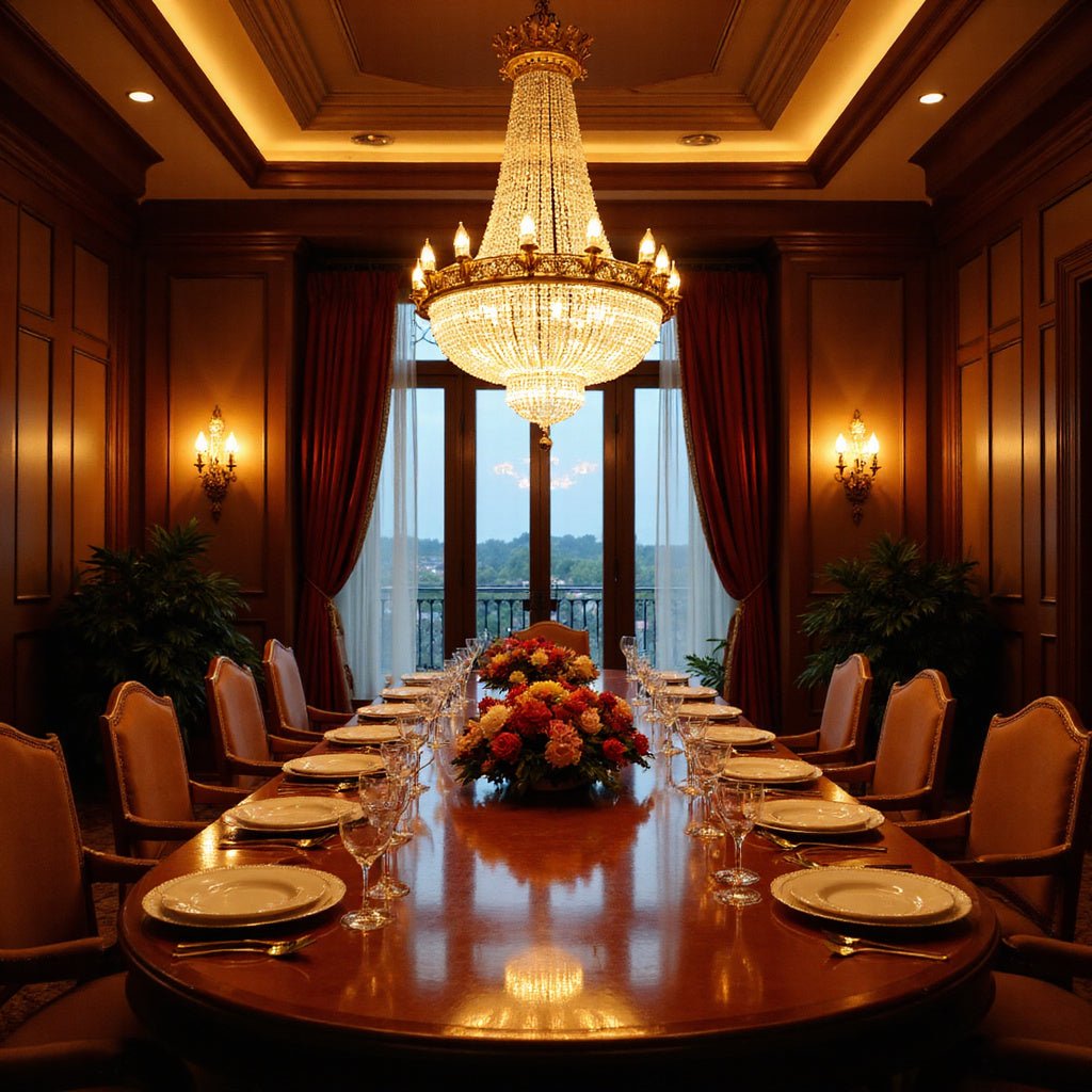 battery operated chandelier