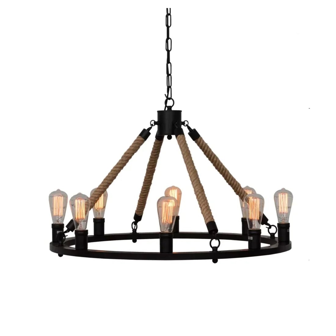 Wagon Wheel Light Fixture