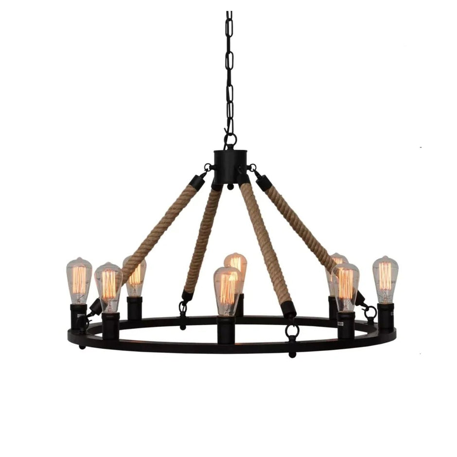 Wagon Wheel Light Fixture