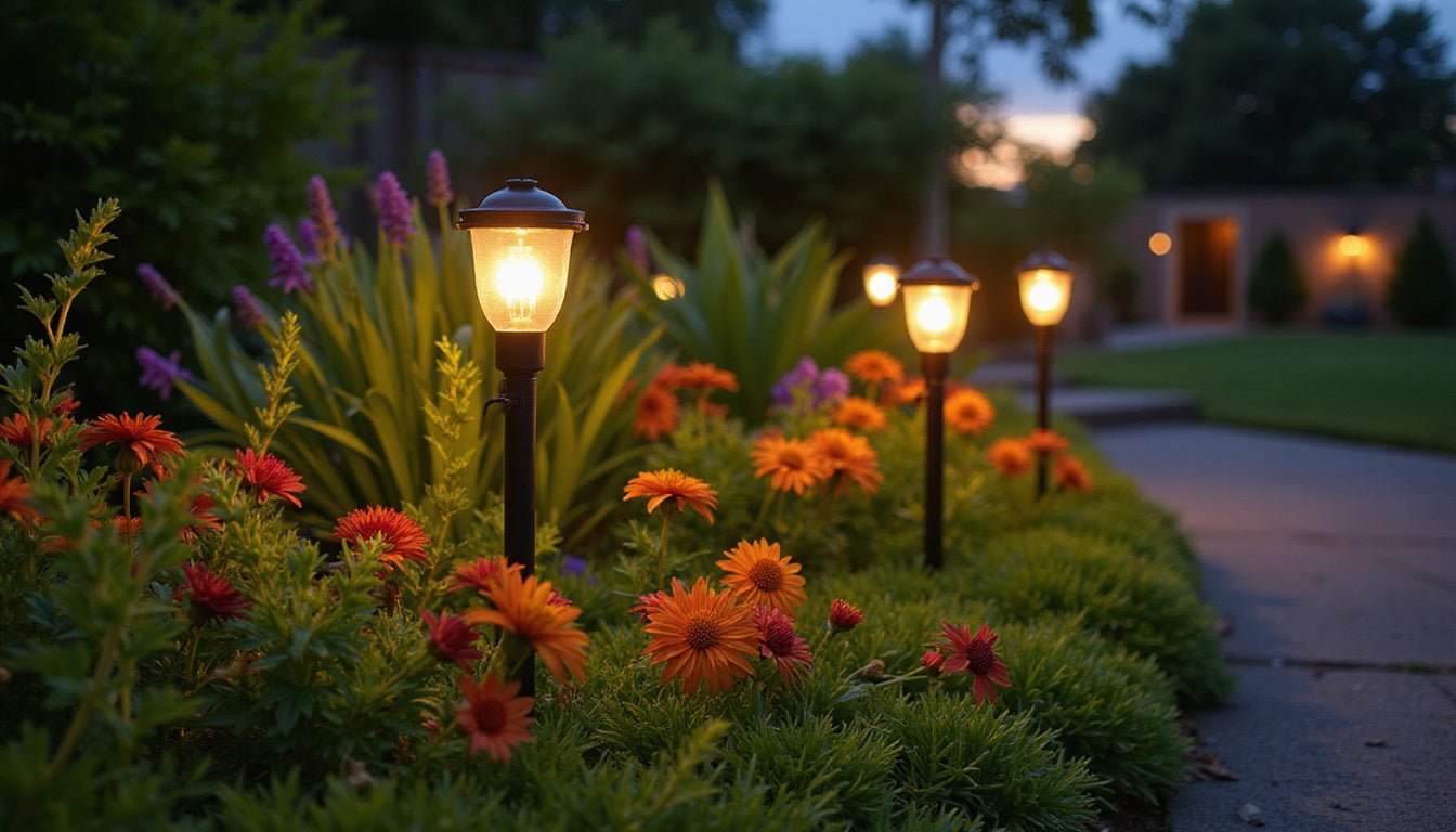 Transform Your Outdoor Space with Stylish Garden Spike GU10 Lighting