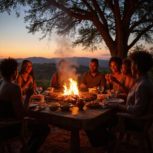 do smart flood lights beautify South African braais?