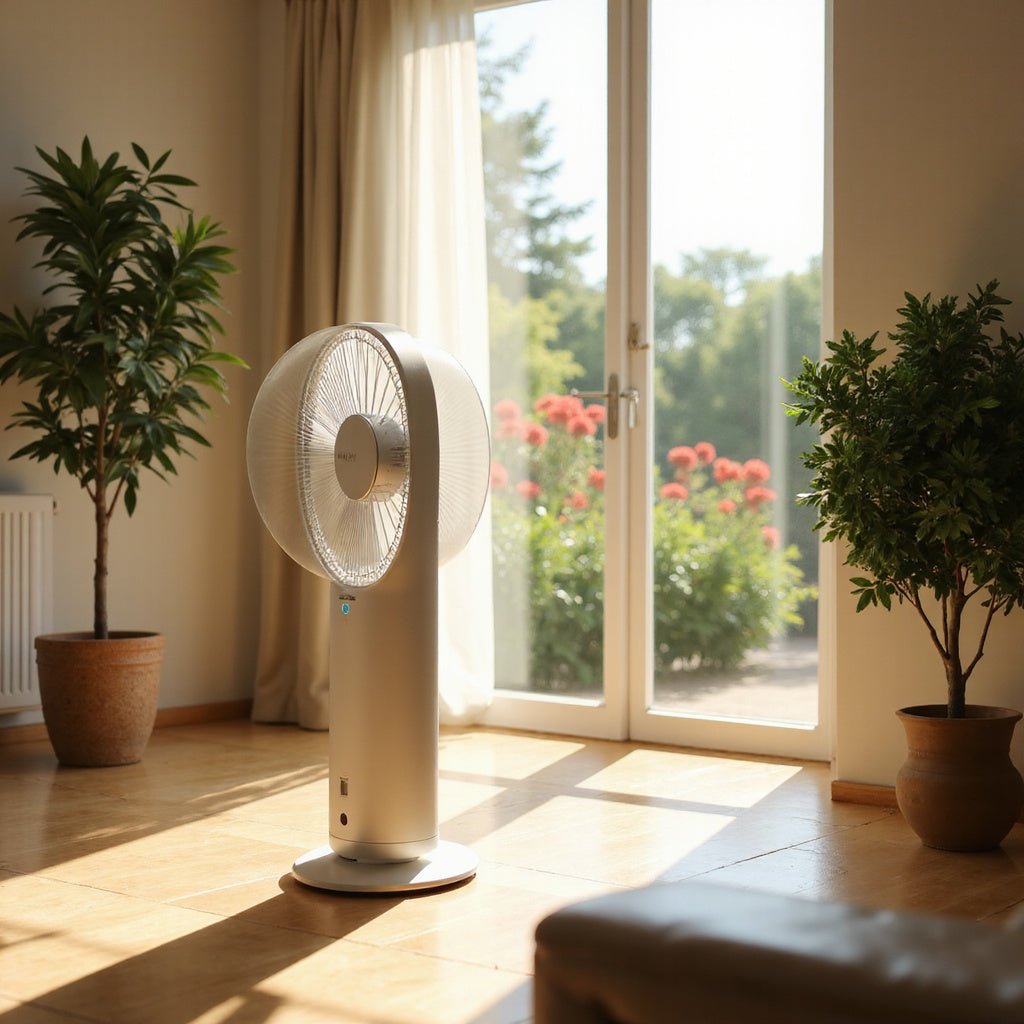 cordless fan with battery