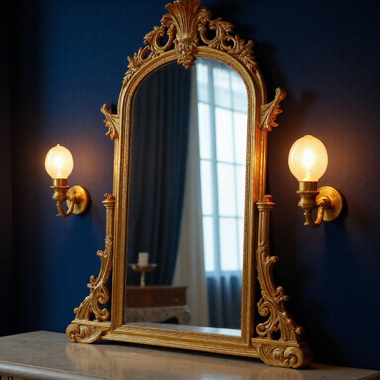 mirror with lights