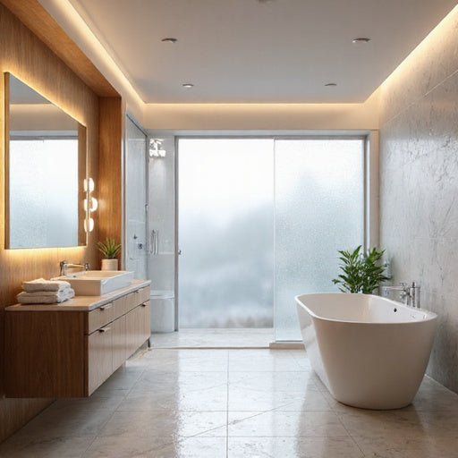 Enhance Your Bathroom with Stylish and Safe Lighting Choices