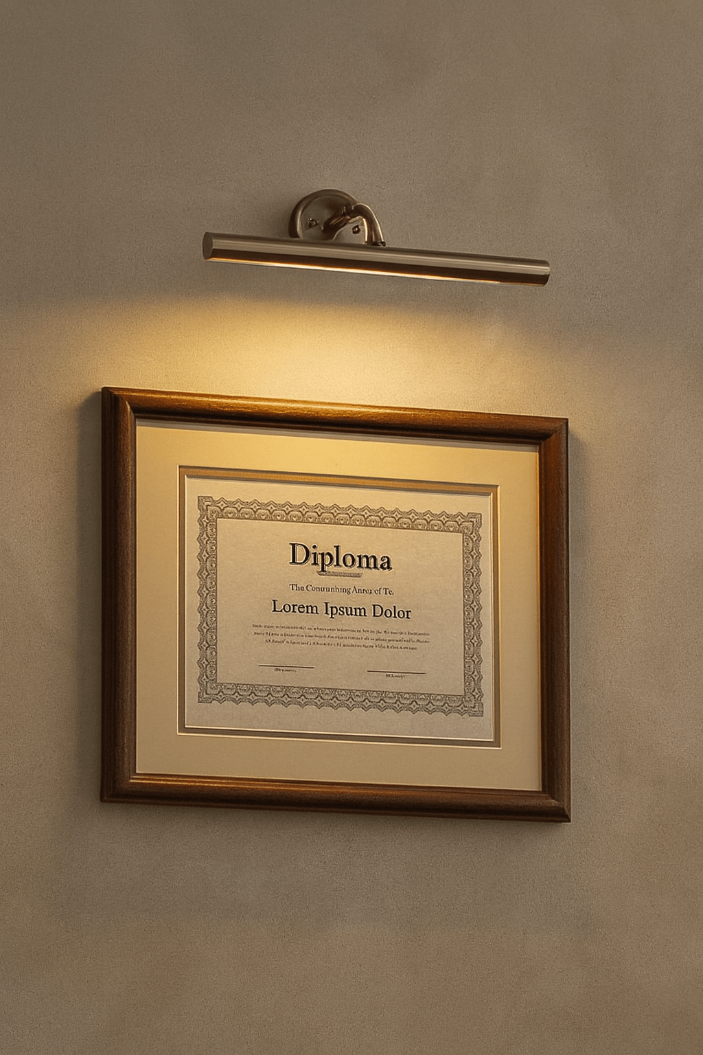 Satin Nickel Picture Wall Light