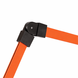 Close-up of the Flex Track Black LED Wall Connector showcasing its sleek design and adjustable joint.