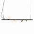 Asta Black Linear Pendant Light