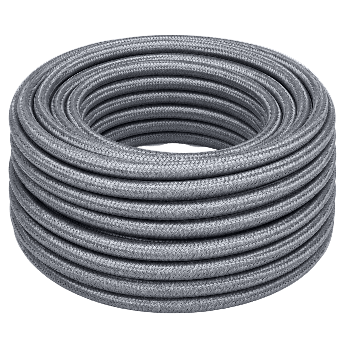 2 Core Fabric Cable (10m) - Grey