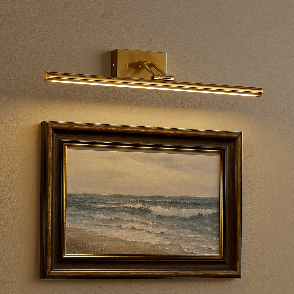 South African application of Avoid shadows on your mirrors with picture lights — illustrative view of Eliminating Facial Shadows Effectively with CRI 90 and 3000K CCT lighting