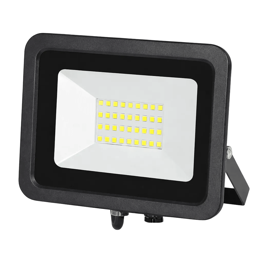 LED Flood Light - 20W RGBW with Remote