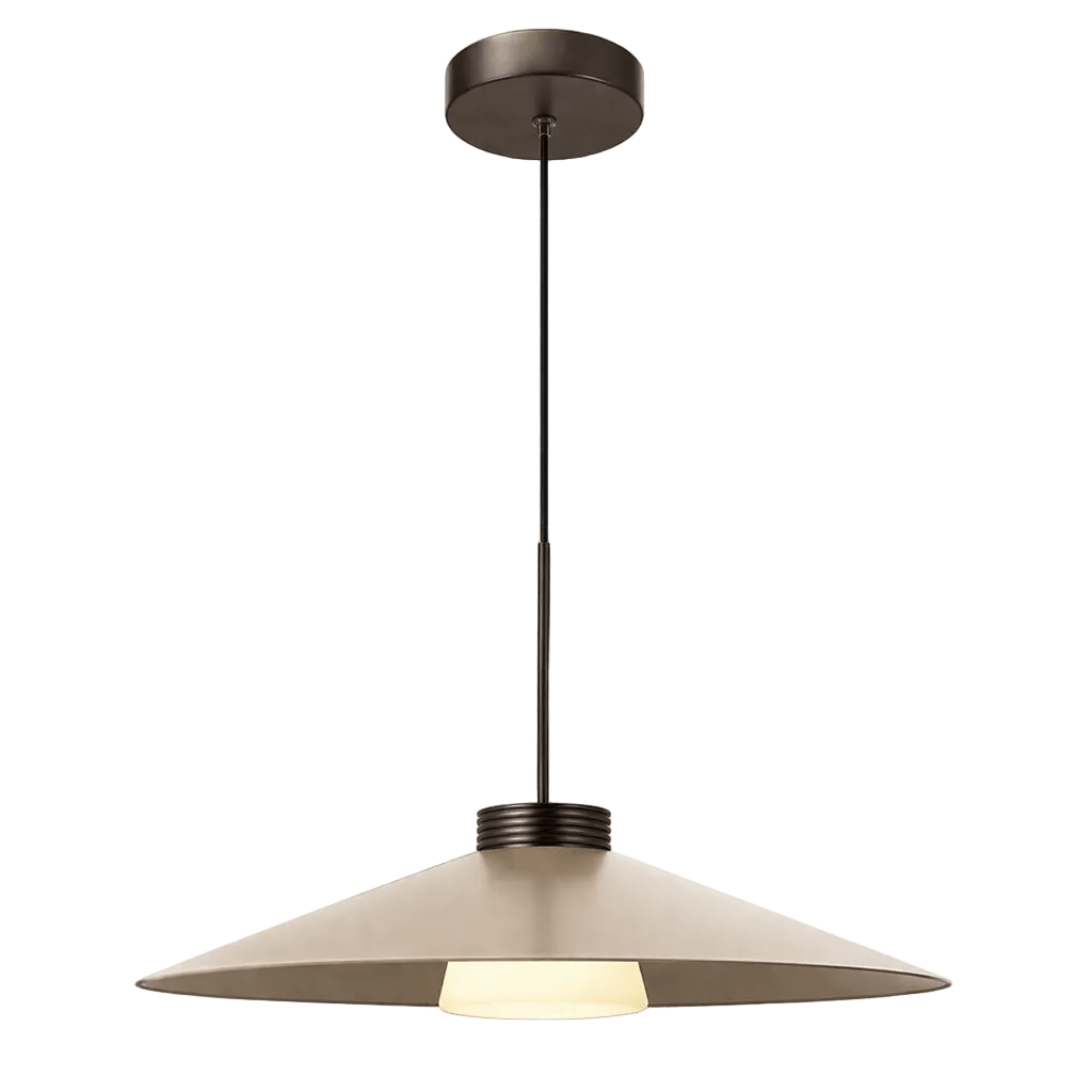 LED Nut Brown Pendant Light
