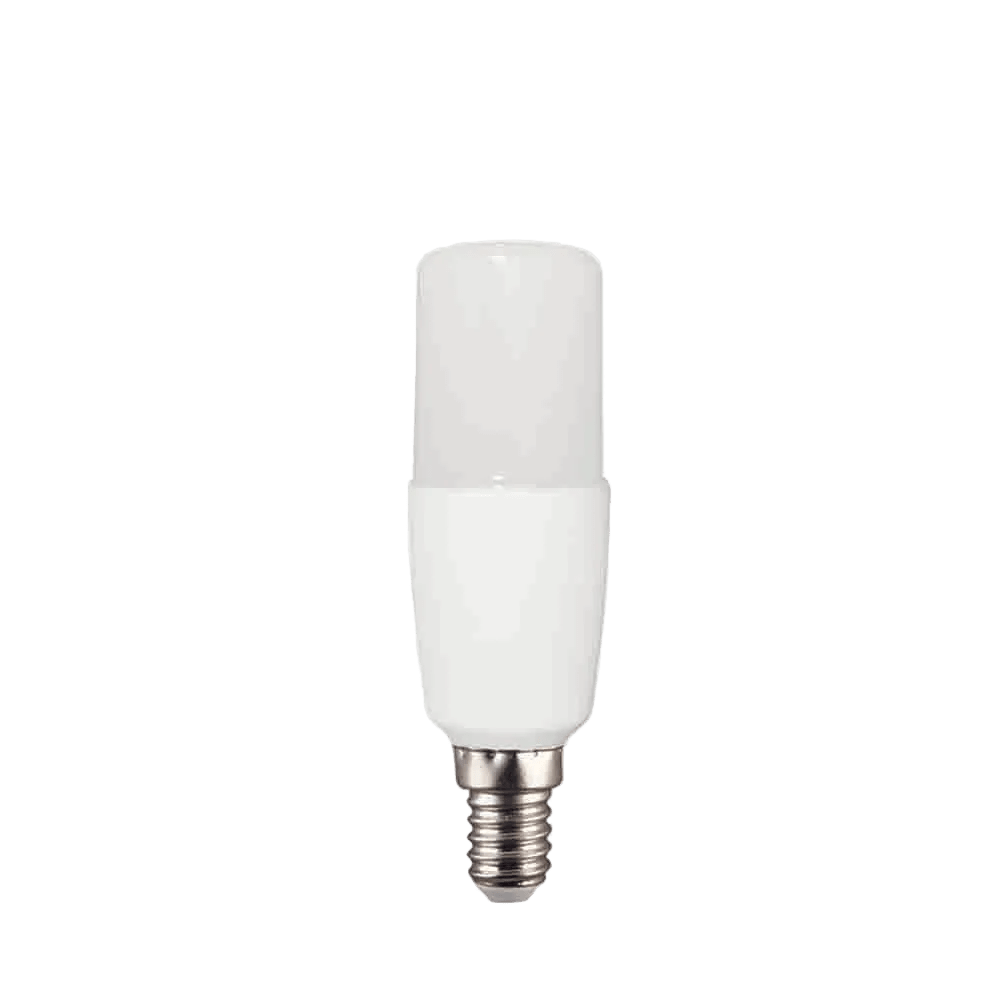 7W LED E27 T37 Stick Lamp Dimmable White Matt