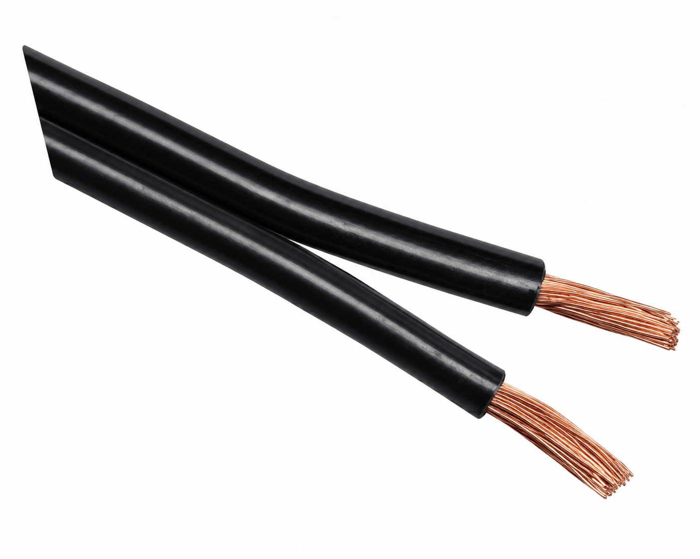 0.75mm Black Ripcord Cable - 10m