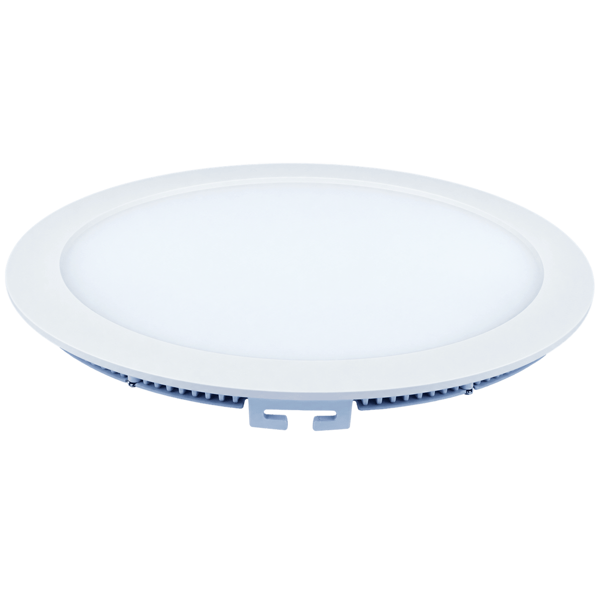 LED Recessed Downlight - CCT White Trim - Round - 6W — 1254 × 1254 transparent product image