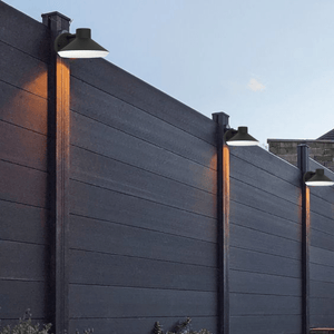 Ninnarella Black LED Outdoor Wall Light IP44