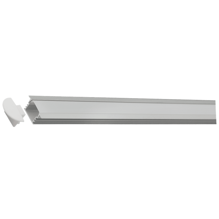 LED Extrusion - Deep Recessed A15 Profile (2m) — 1254 × 1254 transparent product image