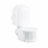 White motion sensor on a white background