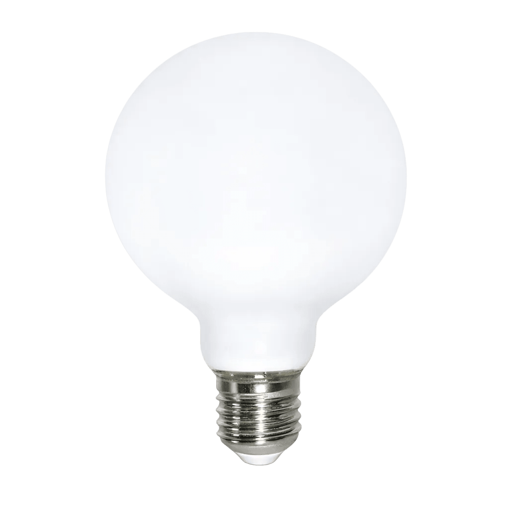 7W Dimmable White G125 Filament LED Bulb – E27, 4000K Cool White