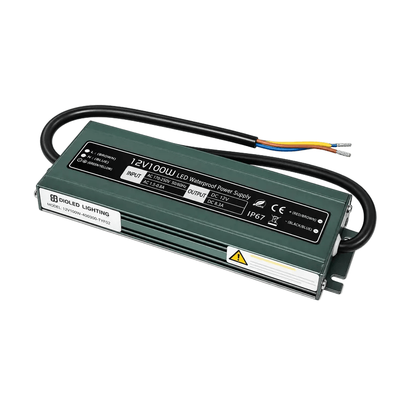 LED Power Supply - Waterproof 12Vdc / 100W