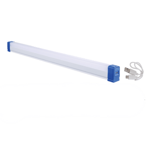 12W Portable Emergency LED Lamp with USB Charging - 520mm, transparent background, 1254 x 1254