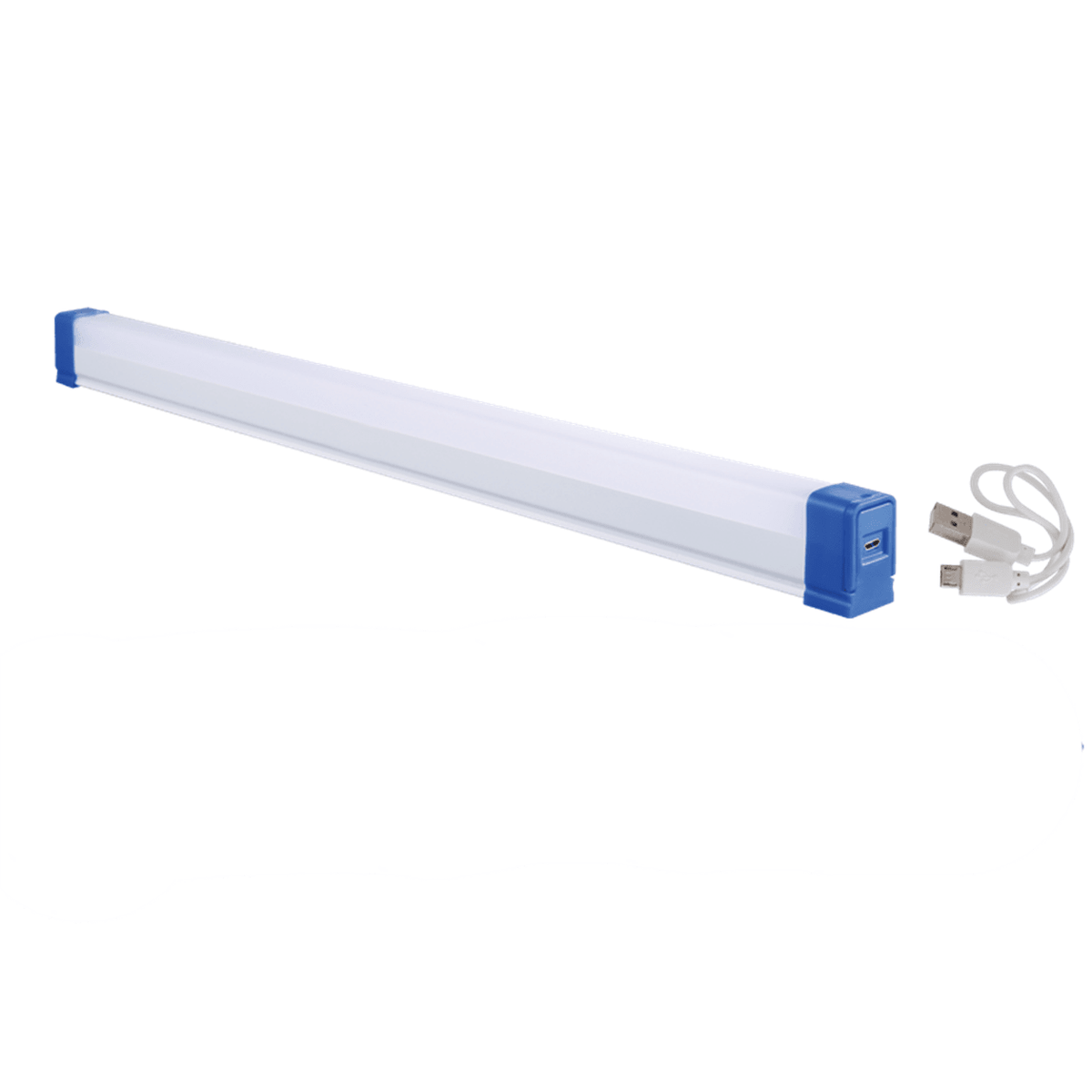 12W Portable Emergency LED Lamp with USB Charging - 520mm, white background, 1254 x 1254