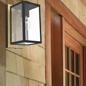 Budrone Black Outdoor Wall Light IP44