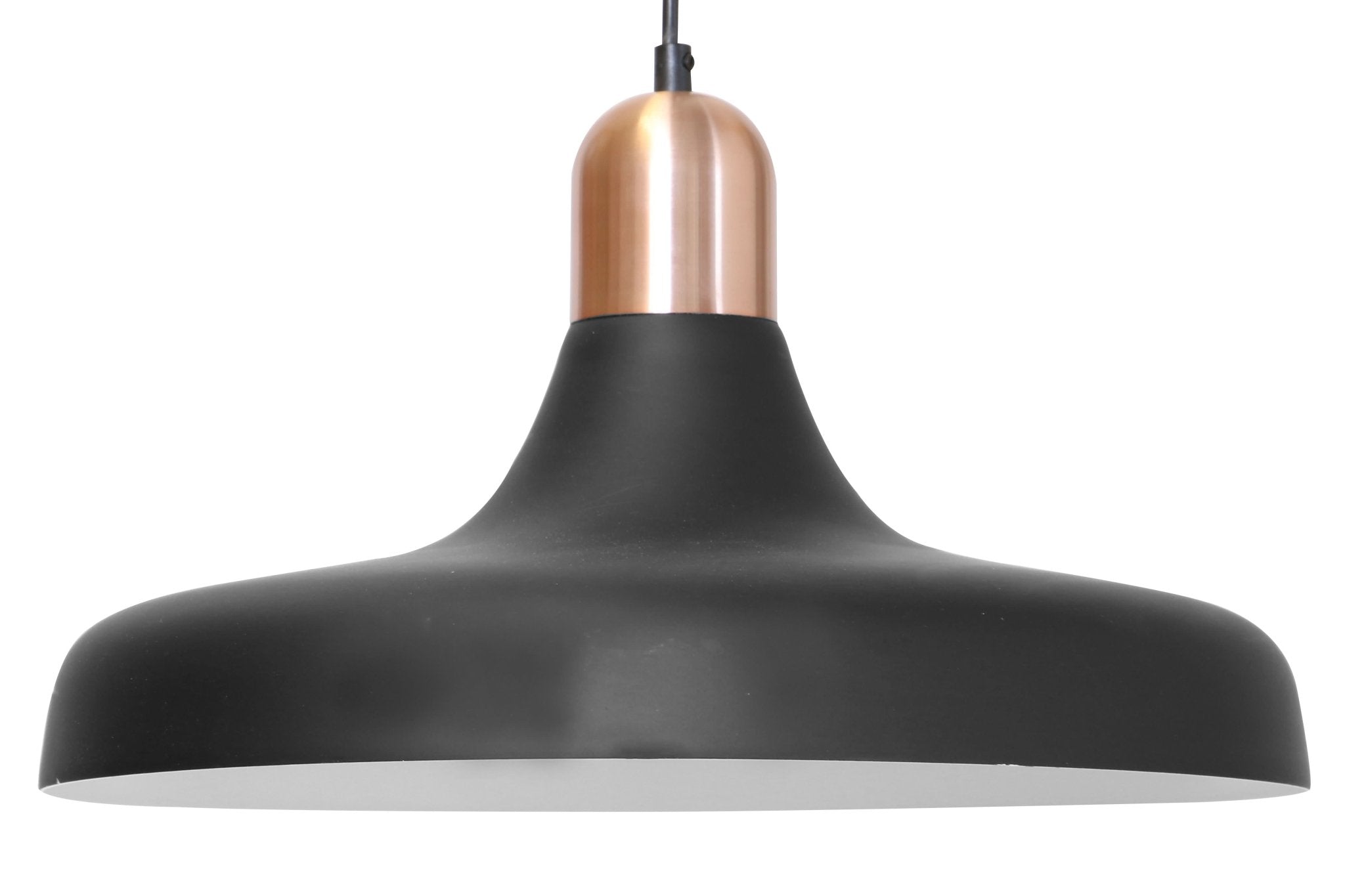 Lathitha Black & Copper Aluminium Pendant