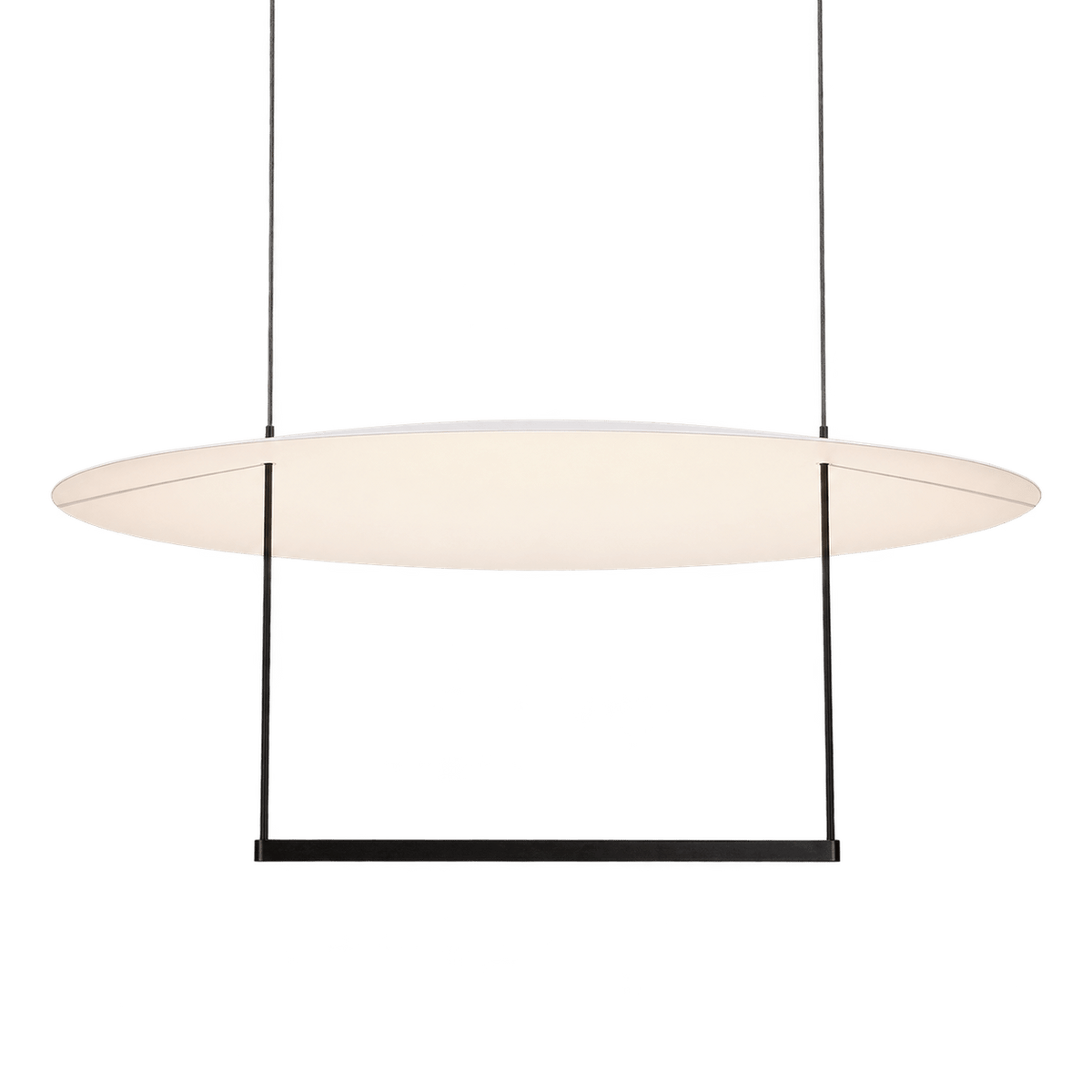 Aha Moment 800 Pendant Light - 39W, Black & White – transparent background
