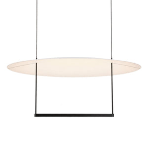 Aha Moment 800 Pendant Light - 39W, Black & White – white background