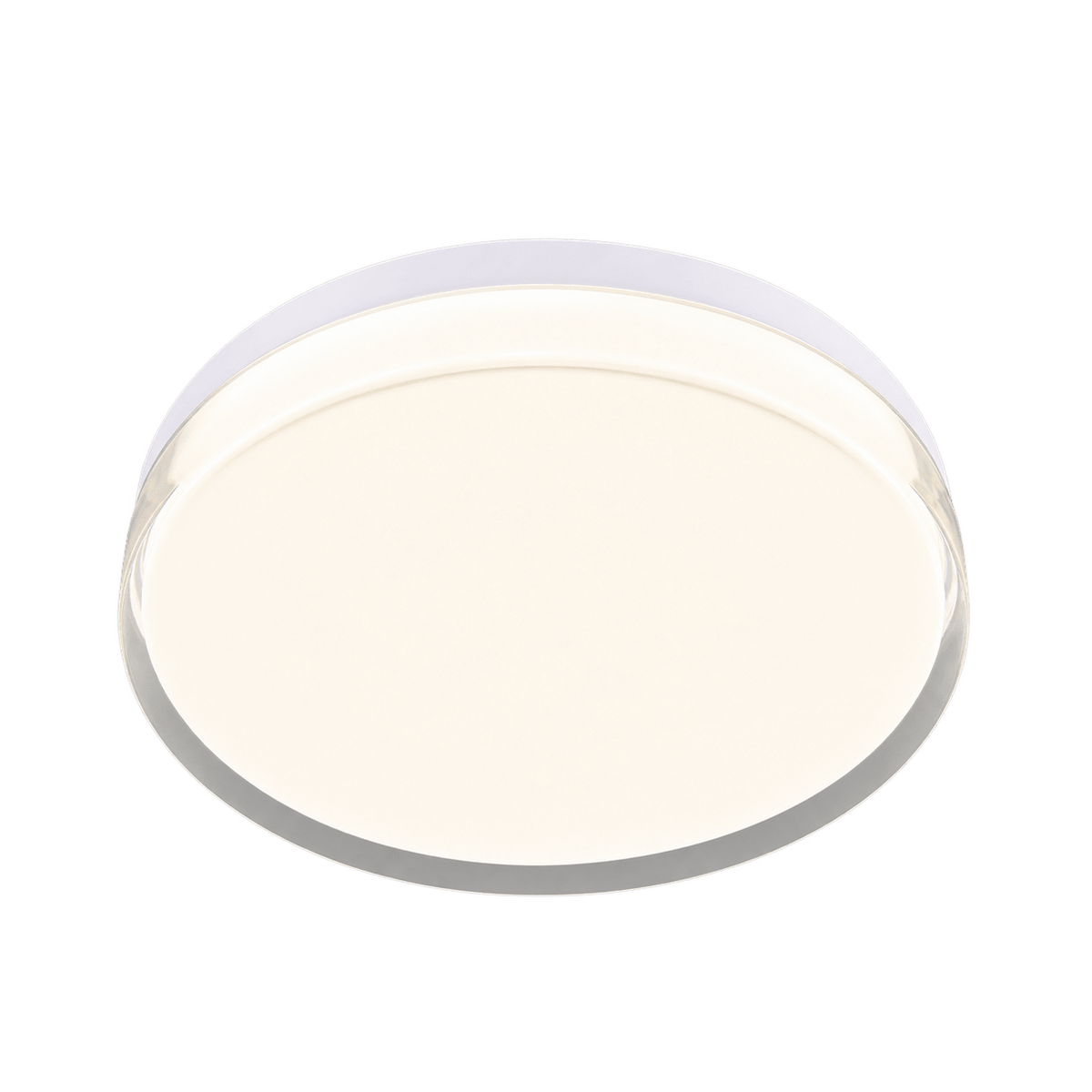 Purity 300 Ceiling Light - 3CCT, White, Transparent – transparent background