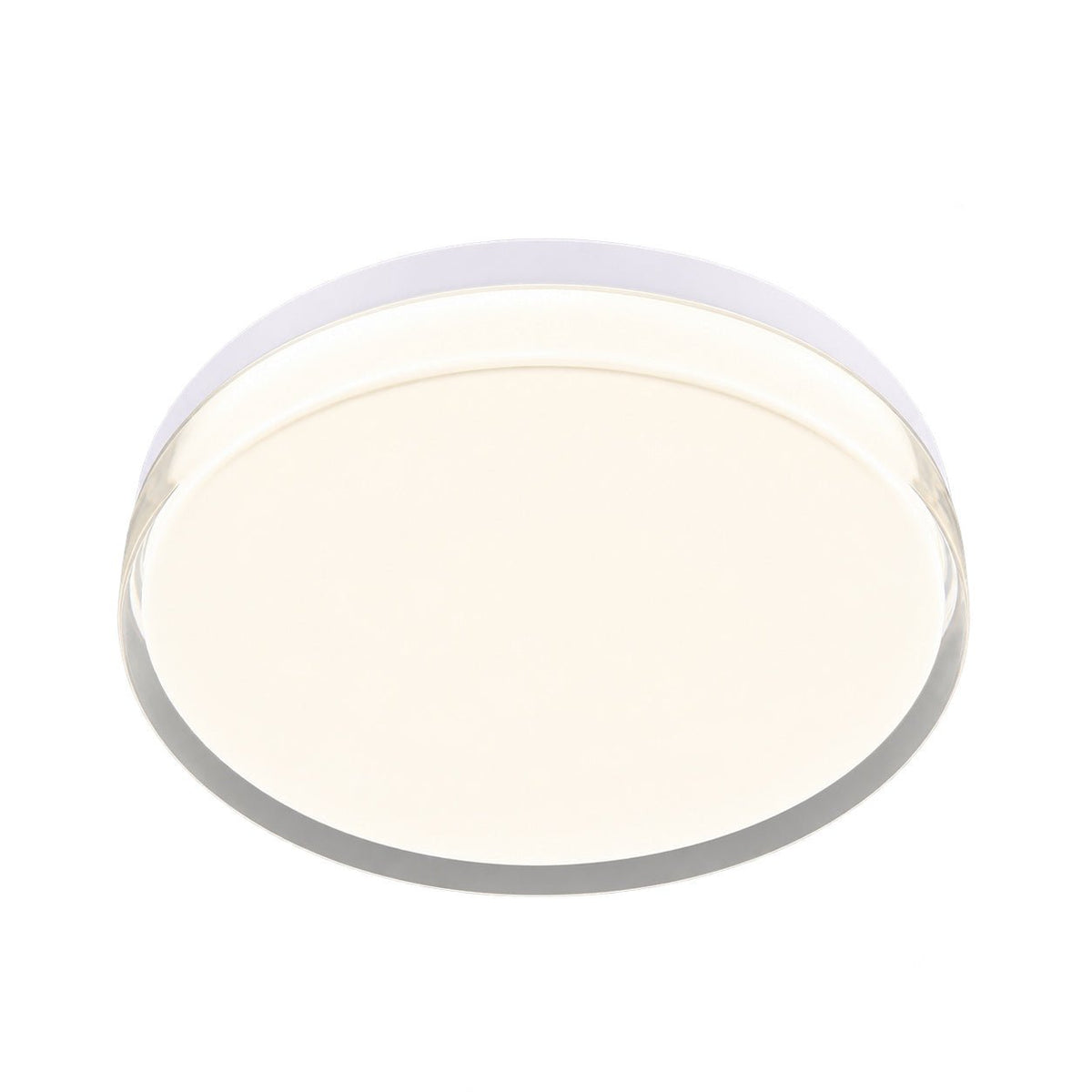 Purity 300 Ceiling Light - 3CCT, White, Transparent – white background