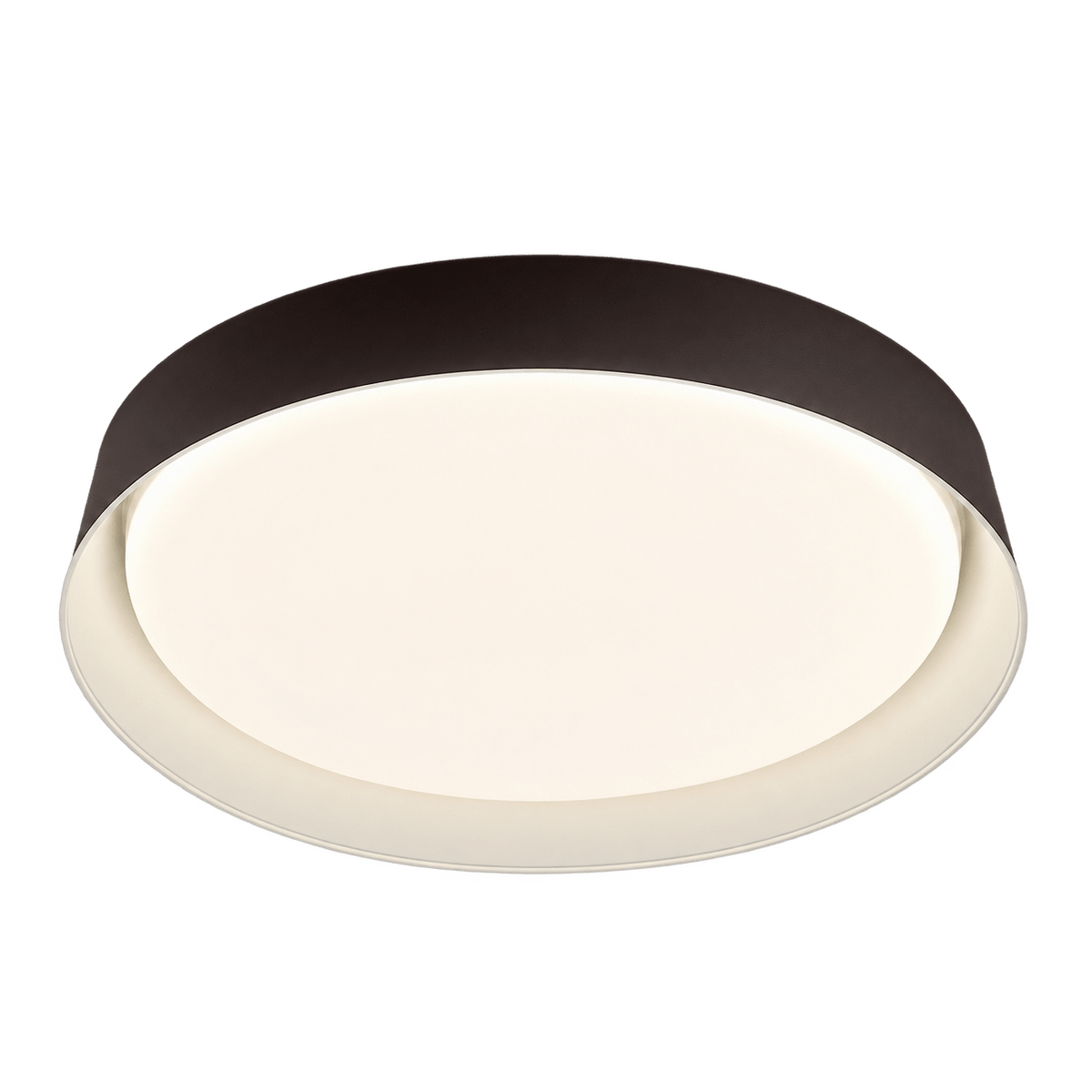 Aura 450 Black / White Ceiling Light - 3CCT, 30W, Dimmable – transparent background