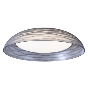 Dunes 500 Smokey Grey / Opal Ceiling Light - 3CCT, 28W, Dimmable – white background