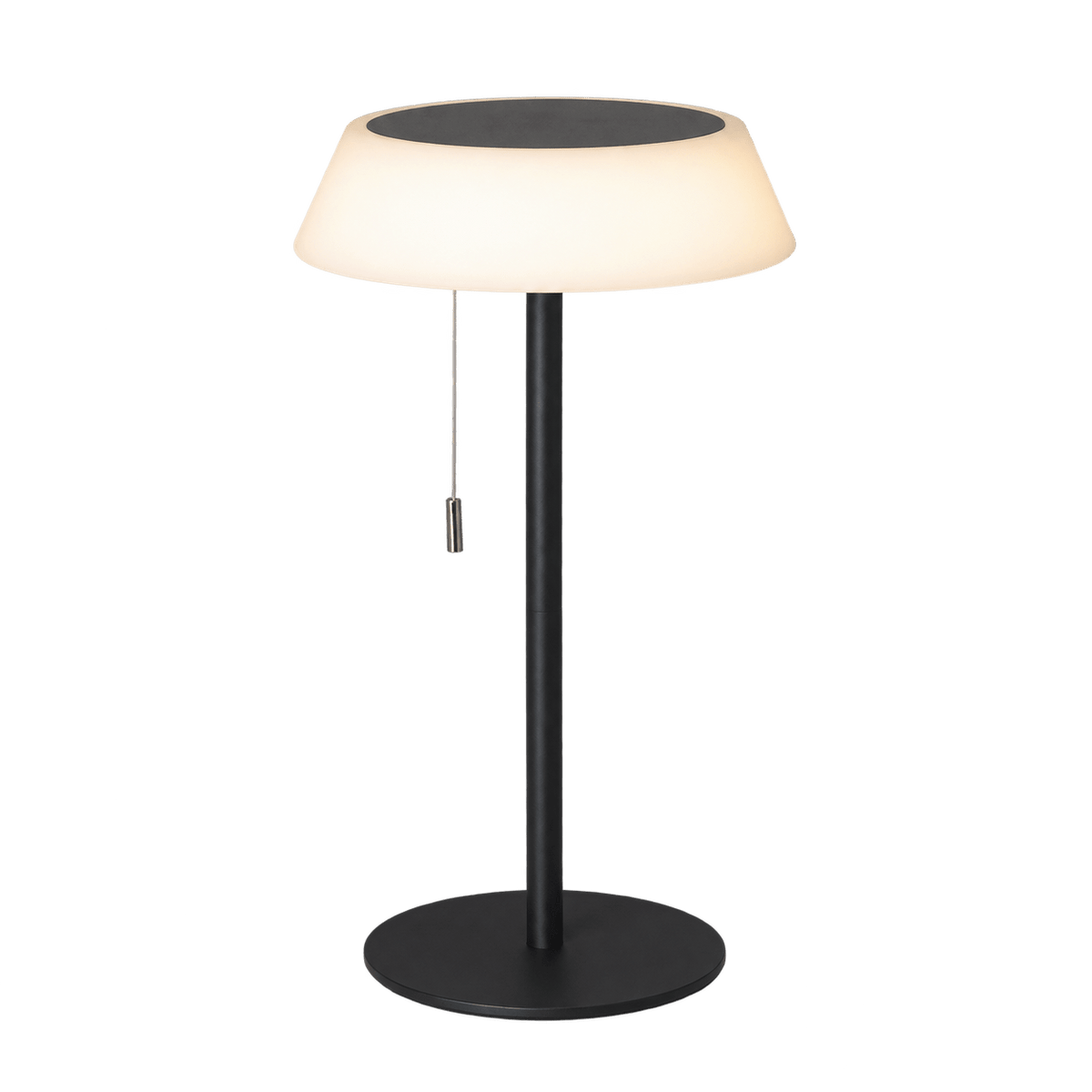 Solaro - Table Table Lamp - 1.2W, Black/Opal – transparent background