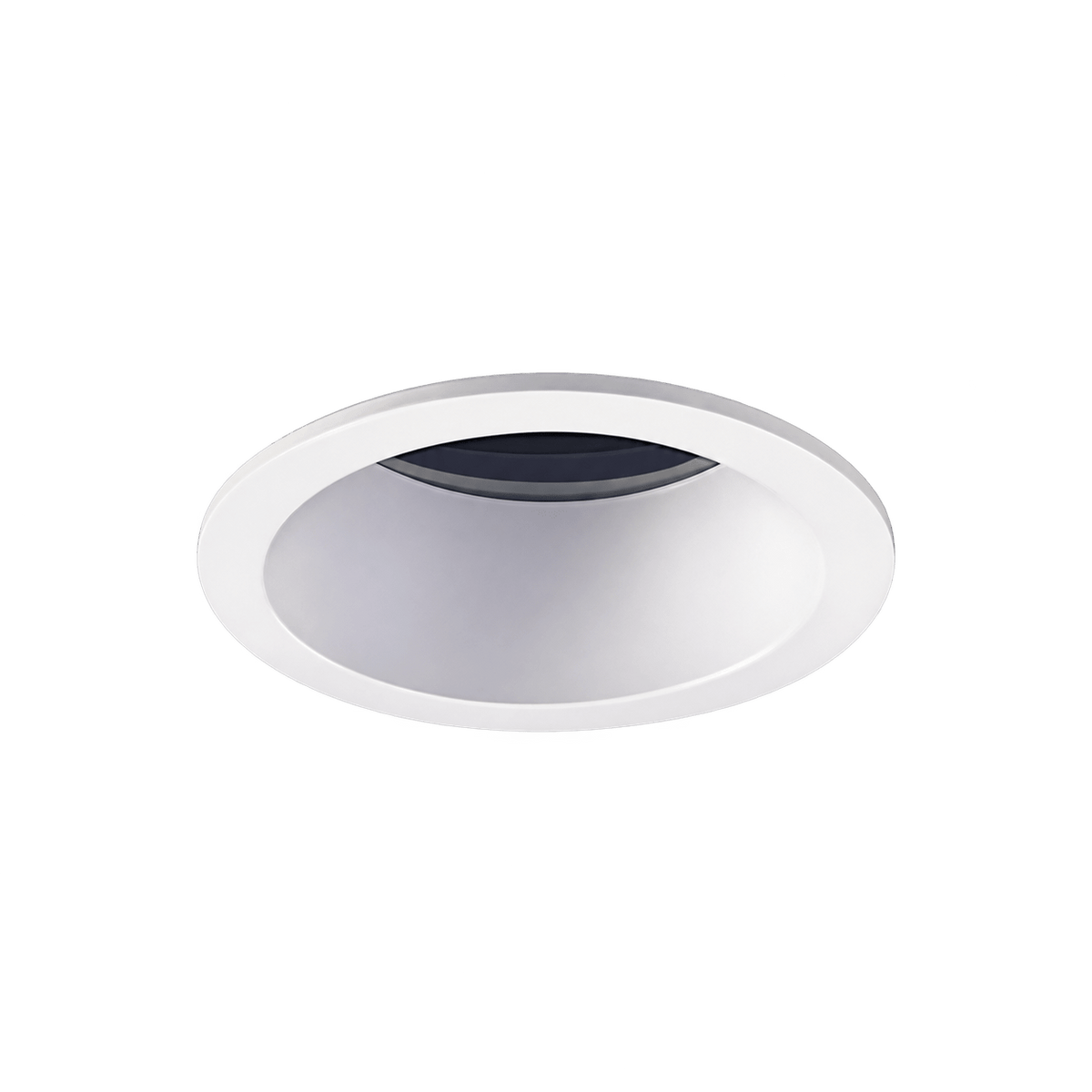 Mini Recessed Downlight - 3CCT, White – transparent background
