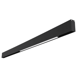 MagTrack 2755 3CCT - Linear 2 Light Fitting - 16W, Black – transparent background