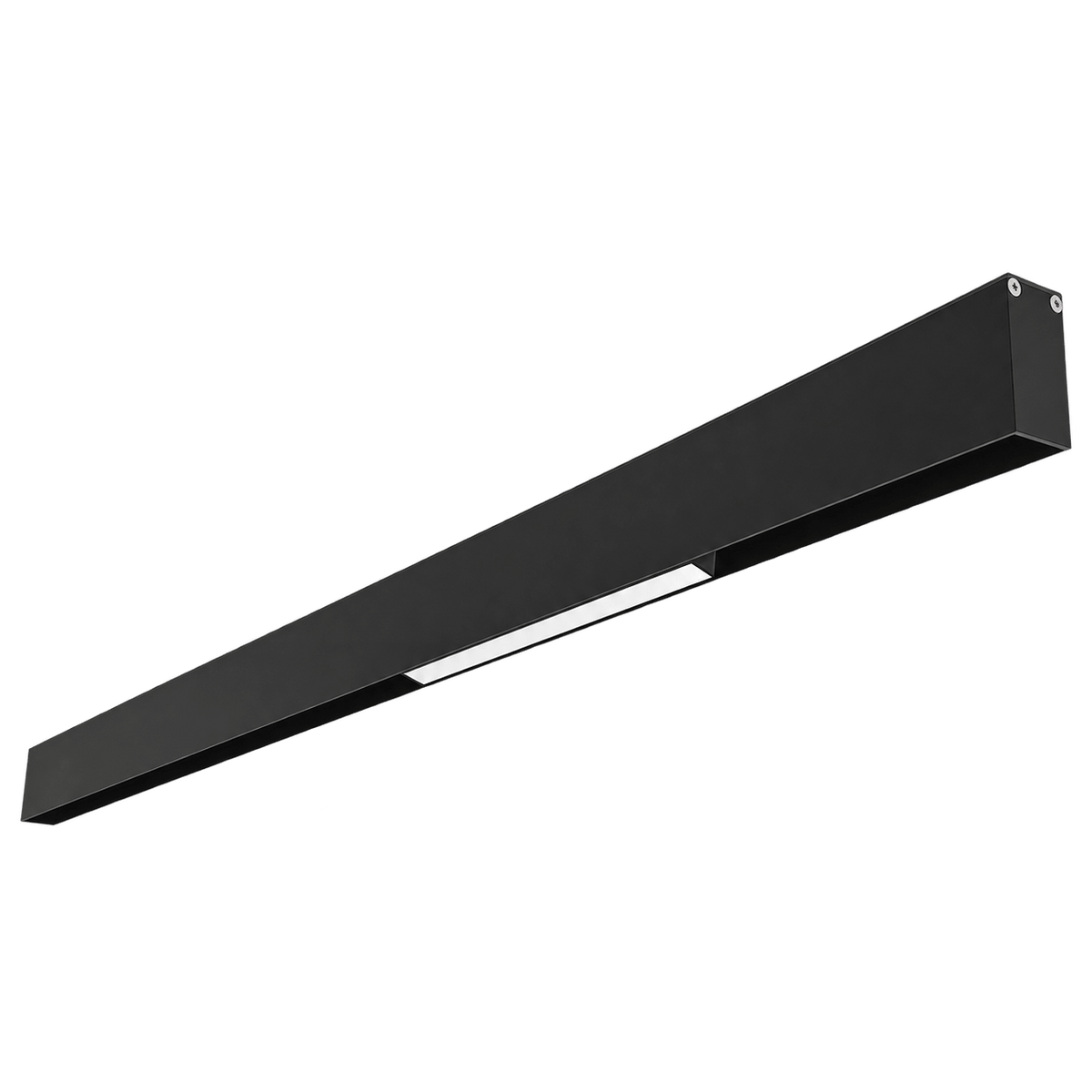 MagTrack 2755 3CCT - Linear 1 Light Fitting - 8W, Black – transparent background