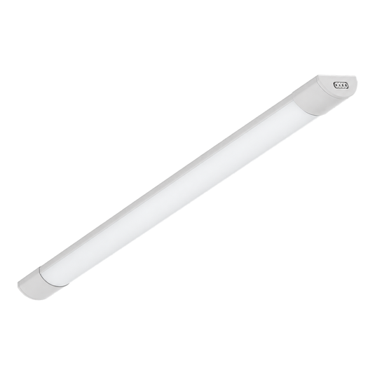 White 40W 3CCT LED Batten - 1500mm - transparent background
